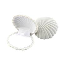 Caixa De Joias De Veludo Em Forma De Concha Para Anel De Noivado, Casamento, Brincos, Colar, Caixa De Joias De Veludo Em Forma De Concha Para Anel De Noivado, Casamento, Brincos, Colar,