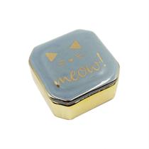 Caixa de joias mossty Unicorn Cat Trinket Organizer Ceramics Caixa de joias mossty Unicorn Cat Trinket Organizer Ceramics