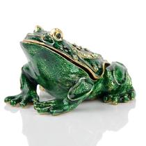 Caixa de joias SEVENBEES Large Frog Trinket Box, presente para decoração de casa