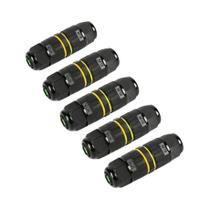 Caixa De Junção À Prova d'Água IP68 Para Exterior, 5PCS Conector De Cabo Elétrico M16, Faixa De Fios