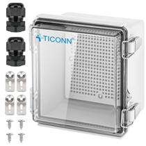 Caixa de junção elétrica TICONN IP67 ABS 15x15x9 cm Caixa de junção elétrica TICONN IP67 ABS 15x15x9 cm