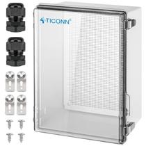 Caixa de junção elétrica TICONN IP67 ABS Plastic 40x30x18 cm