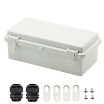 Caixa de junção elétrica Zulkit IP65 impermeável 20x10x7 cm