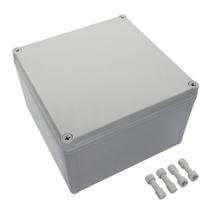 Caixa de junção LemoTech impermeável à prova de poeira IP67 cinza 200x200x130mm