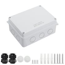 Caixa de Junção LeMotech IP65 Resistente à Água em ABS 15 x 11 x 7 cm Caixa de Junção LeMotech IP65 Resistente à Água em ABS 15 x 11 x 7 cm