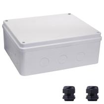 Caixa de Junção LuSumtly IP65 à Prova dÁgua em ABS 30x25x12 cm