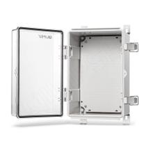 Caixa de junção QILIPSU 300x200x170mm com placa de montagem IP67