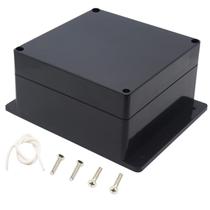 Caixa de junção Zulkit IP65 impermeável ABS 16x16x9 cm