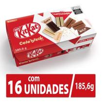 Caixa de Kit Kat 16 Uni de 11,6g Nestle Sortidos