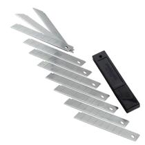 Caixa de Lâminas Para Estilete Largo 18mm Profissional C/ 10 unidades Caixa de Lâminas Para Estilete Largo 18mm Profissional C/ 10 unidades