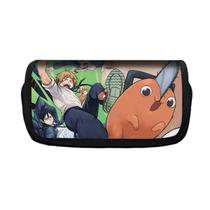 Caixa de lápis Chainsaw Mans Pochita Power Big Capacity Caixa de lápis Chainsaw Mans Pochita Power Big Capacity