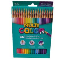 Caixa de Lápis de Cor MultiColor Com 36 cores