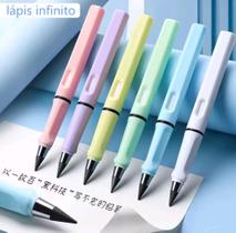 Caixa de lápis infinito contém 6 unidades - top