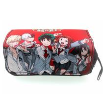 Caixa de lápis My Heros Academias Anime Big Capacity PU 21x7x10,5 cm