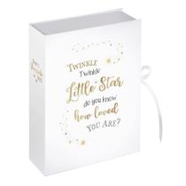 Caixa de Lembranças Lillian Rose Twinkle Twinkle Baby Grande - Branca Caixa de Lembranças Lillian Rose Twinkle Twinkle Baby Grande - Branca