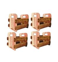 Caixa de Lembrancinhas Caixote de Papelão 08 Uni Tamanho P Caixa de Lembrancinhas Caixote de Papelão 08 Uni Tamanho P