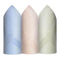 Caixa de Lenço Masculino Algodão 32 X 32 cm - 2405P Sortido