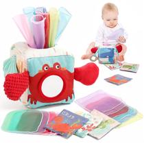 Caixa de lenços Toy Youuys Baby para bebês de 6 a 12 meses (oceano) Caixa de lenços Toy Youuys Baby para bebês de 6 a 12 meses (oceano)