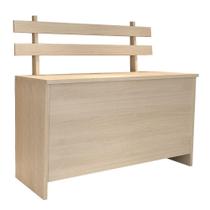 Caixa de Lenha Andrini CL001 Com Encosto Caixa de Lenha Andrini CL001 Com Encosto