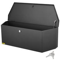 Caixa de lingueta de reboque VEVOR Steel 36x12x12cm com trava para coleta Caixa de lingueta de reboque VEVOR Steel 36x12x12cm com trava para coleta