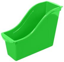 Caixa de livros Storex Interlocking Small Green 30x11x21cm