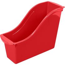 Caixa de livros Storex Interlocking Small Red 30x11x21cm