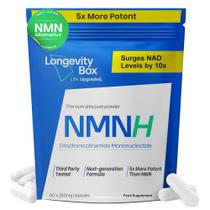 Caixa de longevidade suplementar NMNH NMN Alternative 60 x 250mg