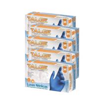 Caixa de Luvas Descartaveis Nitrilicas sem pó Talge 500 Unidades Cozinha Padaria Alimentos