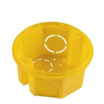 Caixa de Luz 3x3 Octagonal amarela Embutir