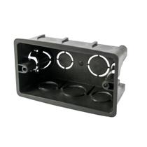 Caixa de luz 4x2 Preta Embutir