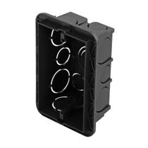 Caixa de Luz 4X2 Retangular Preta Cemar Legrand Caixa de Luz 4X2 Retangular Preta Cemar Legrand
