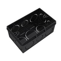 Caixa de Luz 4x2 Retangular Preta Tigre Caixa de Luz 4x2 Retangular Preta Tigre