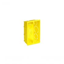 Caixa De Luz Amarela 4x2 Eletroduto Corrugado (24 Unidades) Krona Caixa De Luz Amarela 4x2 Eletroduto Corrugado (24 Unidades) Krona