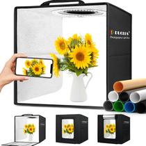 Caixa de luz de estúdio fotográfico DUCLUS 30x30x30cm com 8 cenários