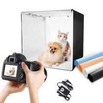 Caixa de luz de estúdio fotográfico LTRINGYS 24x24cm com 198 luzes LED
