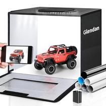 Caixa de luz fotográfica Glendan Portable 16x12 com luzes LED Caixa de luz fotográfica Glendan Portable 16x12 com luzes LED