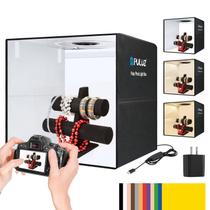 Caixa de Luz Fotográfica PULUZ 50x50cm com 160 LEDs e Bolsa de Transporte