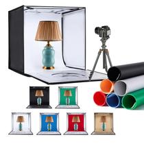 Caixa de luz fotográfica ZKEEZM 60x60cm com 240 luzes LED