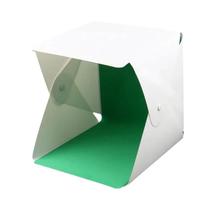 Caixa De Luz LED Dobrável Portátil Para Câmera DSLR USB Mini Estúdio Fotográfico Tenda Softbox Kit