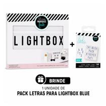 Caixa de Luz Marquee Love rosa Heidi Swapp