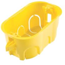 Caixa de Luz Para Embutir Drywall 4x2 Amarelo TRAMONTINA Caixa de Luz Para Embutir Drywall 4x2 Amarelo TRAMONTINA