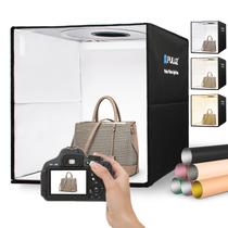 Caixa de Luz Portátil PULUZ 40x40cm para Estúdio Fotográfico - 160 LEDs