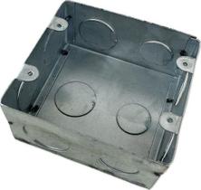 Caixa De Luz Quadrada 4X4 Galvanizada Caixa De Luz Quadrada 4X4 Galvanizada