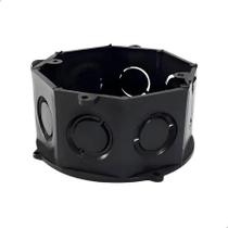 Caixa de luz redonda preta octagonal mondiale - 4 x 4 Caixa de luz redonda preta octagonal mondiale - 4 x 4