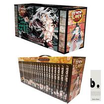 Caixa de mangá Demon Slayer Kimetsu no Yaiba Volumes 1-23