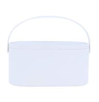Caixa de maquiagem AMYESE Travel com espelho iluminado por LED branco Caixa de maquiagem AMYESE Travel com espelho iluminado por LED branco