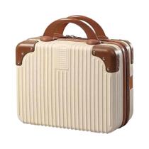 Caixa De Maquiagem Mini De Viagem De 14 Polegadas, Organizador De Bagagem De Mão, Estojo De Caixa De Maquiagem Mini De Viagem De 14 Polegadas, Organizador De Bagagem De Mão, Estojo De