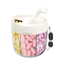 Caixa De Medicamentos Plástica À Prova d'Água De Grande Capacidade Organizador De Pílulas Portátil