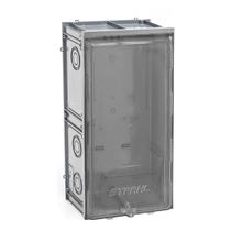 Caixa de Medição Agrupada Tampa Lisa para Muro Lateral Strahl 3091/L Caixa de Medição Agrupada Tampa Lisa para Muro Lateral Strahl 3091/L