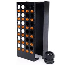 Caixa de Medusa 24 Vias com Conector Prensa Cabo Caixa de Medusa 24 Vias com Conector Prensa Cabo